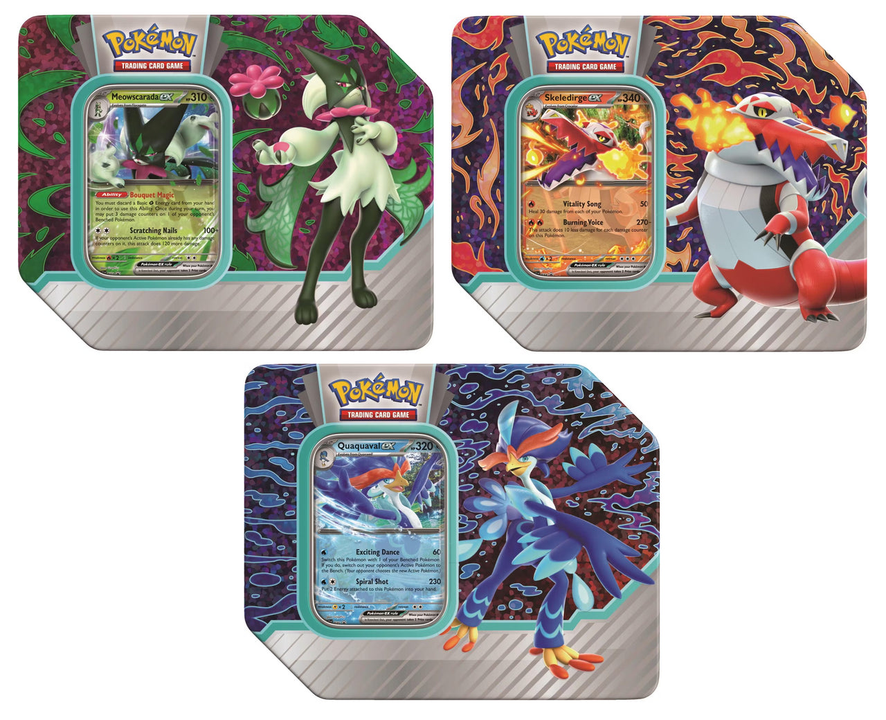 Pokemon Paldea Partners Tin