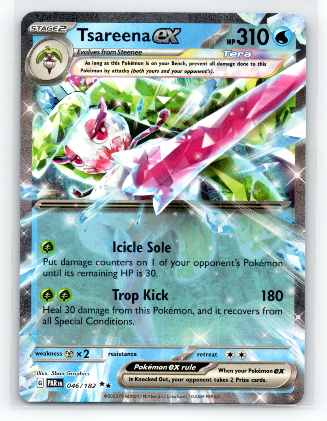 SV04: Paradox Rift #046/182 Tsareena ex