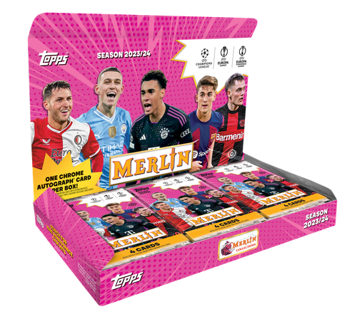 UEFA MERLIN CHROME 2023-24 Hobby