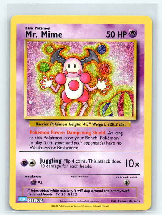 CLB Classic Collection Promo #013/034 Mr. Mime