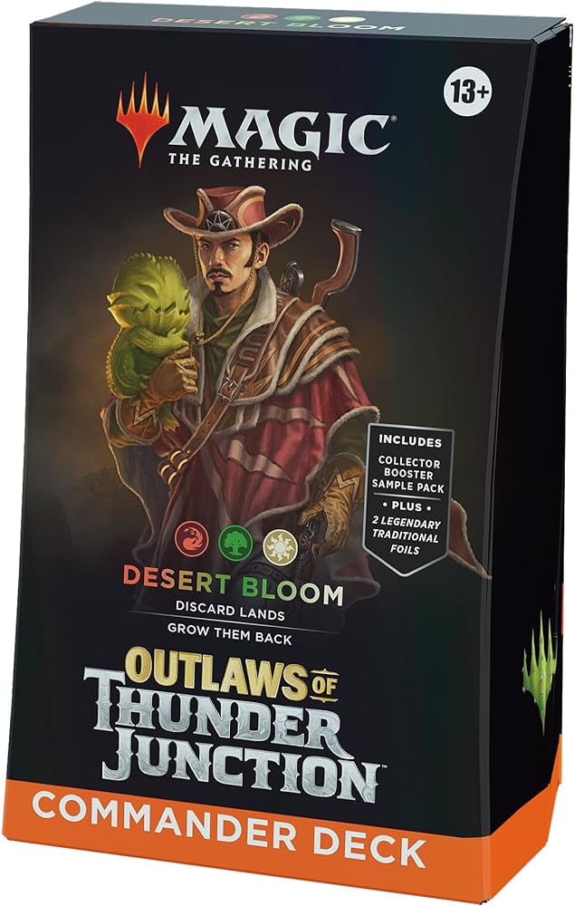 Magic The Gathering Outlaws of Thunder Junction Commander Decks