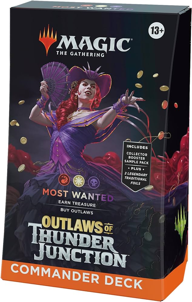 Magic The Gathering Outlaws of Thunder Junction Commander Decks