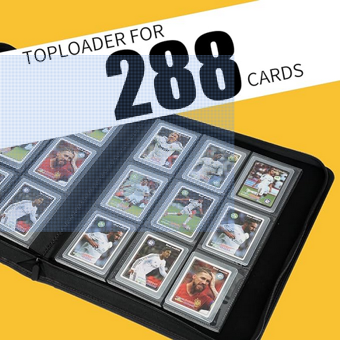 Toploader Binder 288 cards
