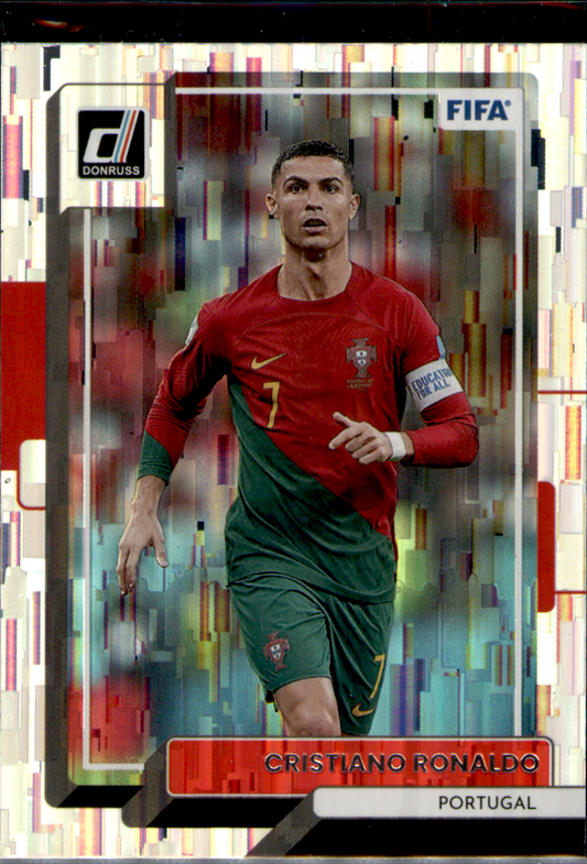 2022-23 donruss soccer Ronaldo Silver Prizm