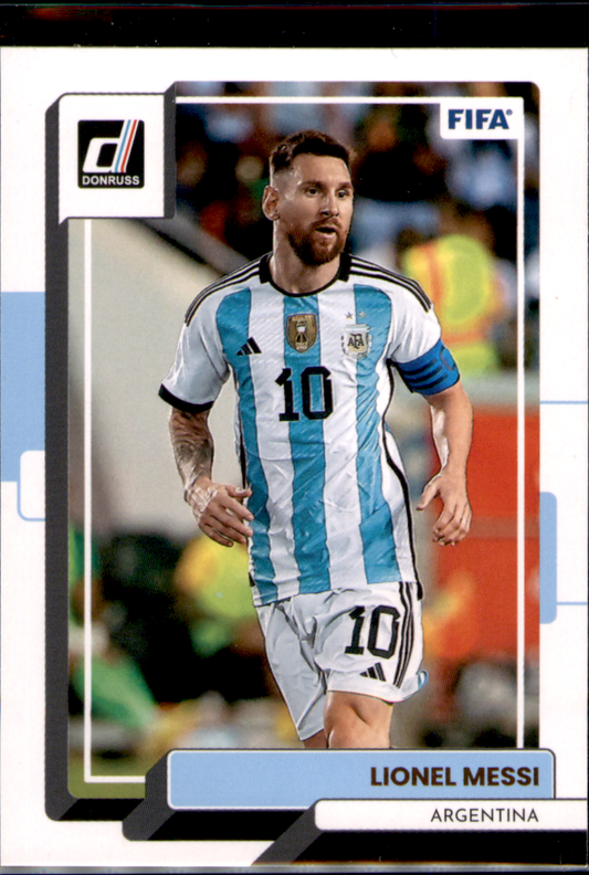 2022-23 donruss soccer Messi 10