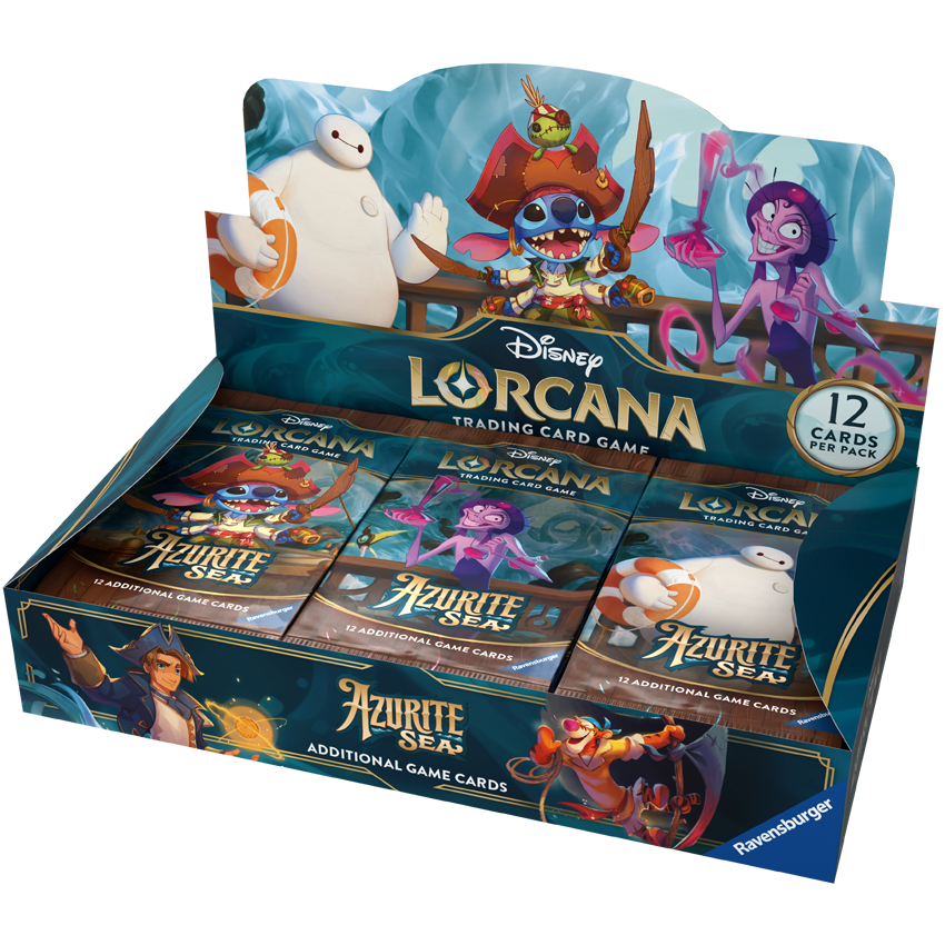 Disney Lorcana Azurite Booster Box