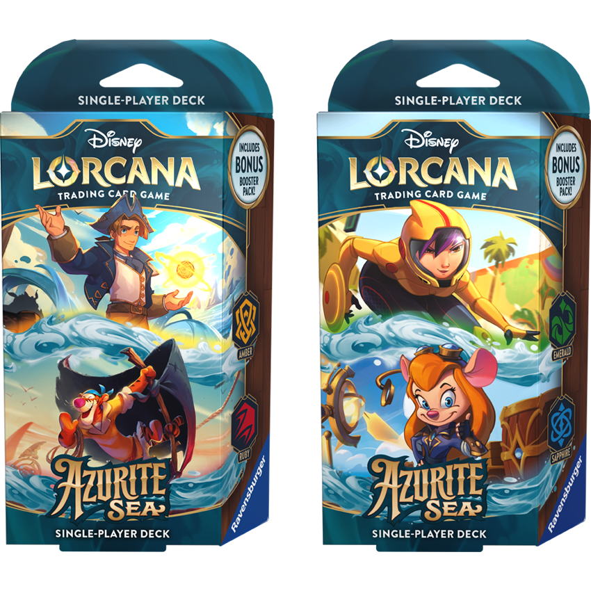 Disney Lorcana Azurite Starter Deck
