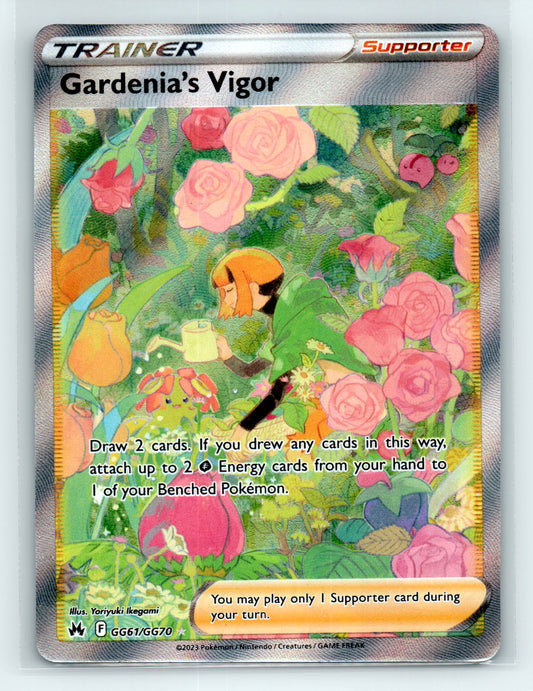 Crown Zenith: Galarian Gallery #GG61/GG70 Gardenia's Vigor