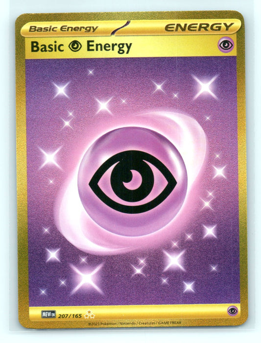 Psychic Energy 207/165 Gold Secret Rare
