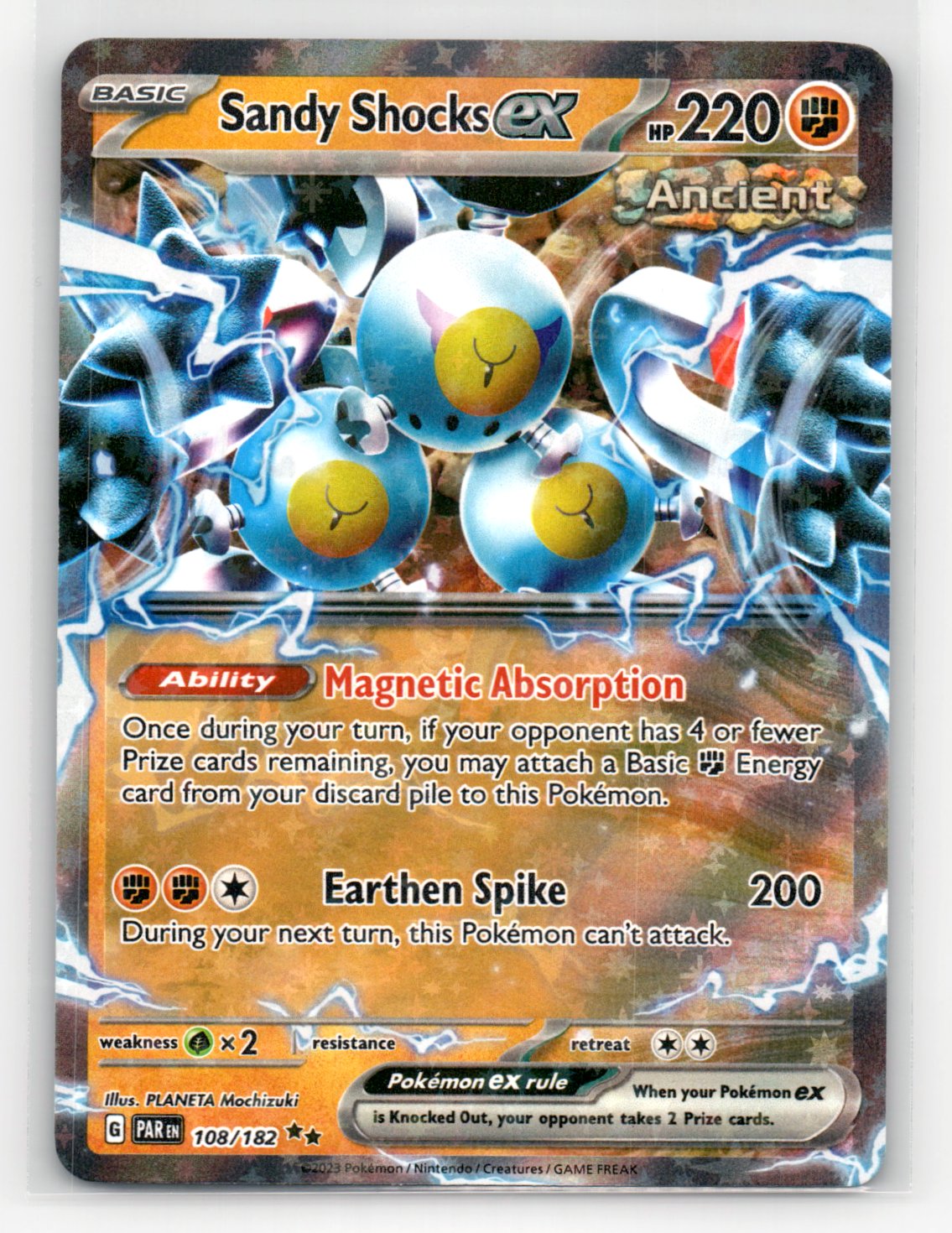 SV04: Paradox Rift #108/182 Sandy Shocks ex